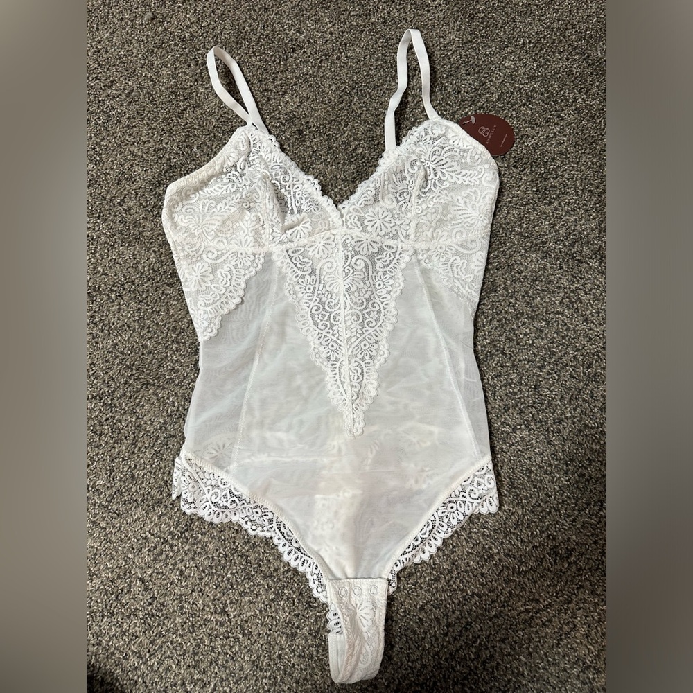 Sz L Lacey, shapewear bodysuit, NWT